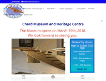 Tablet Screenshot of chardmuseum.co.uk